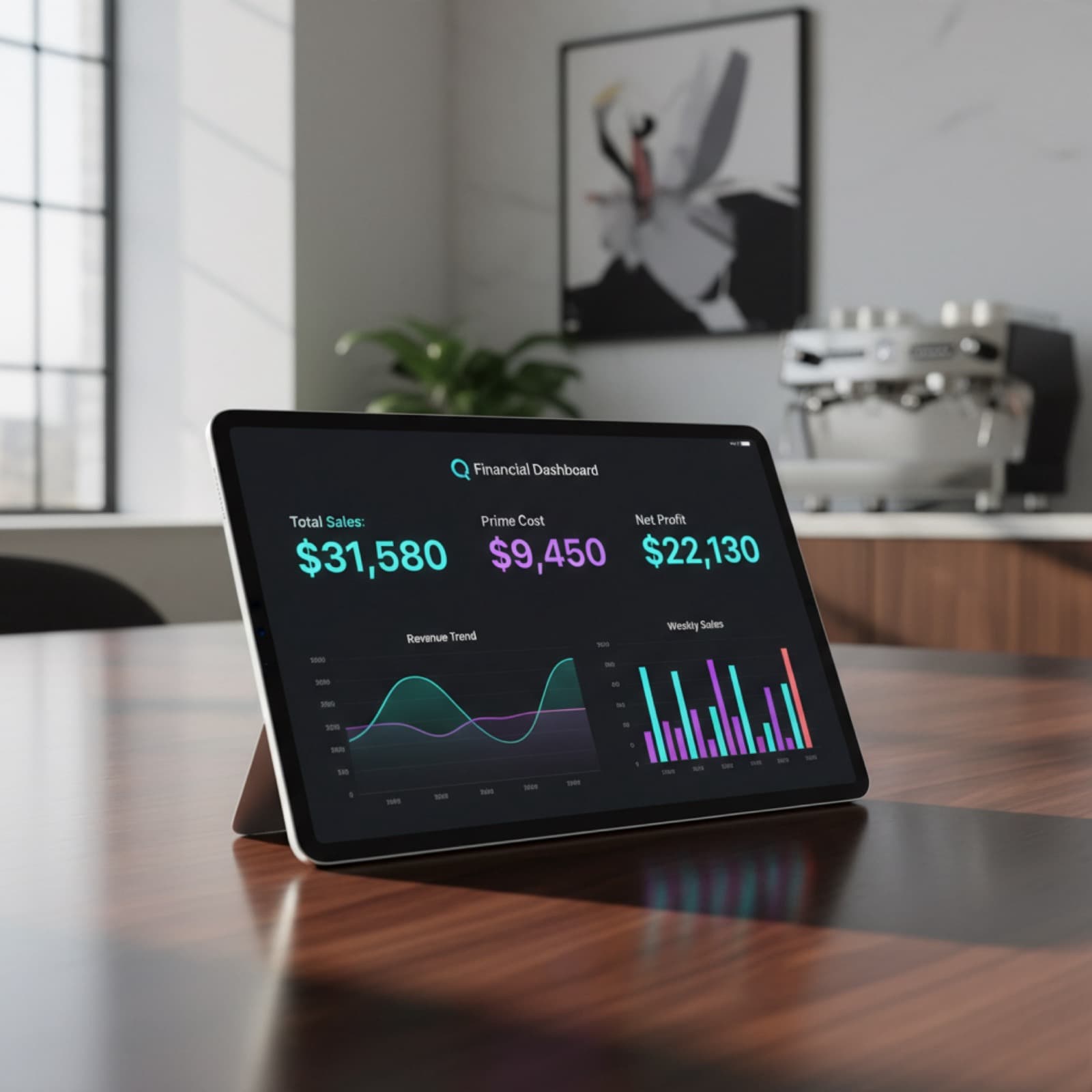 Dashboard Financiero Queue